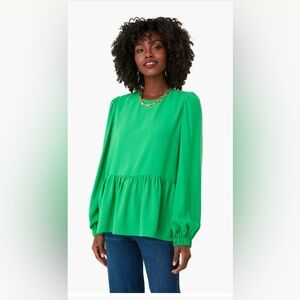 Pomander Place Carlota Peplum Blouse